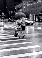 Sharing An Umbrella